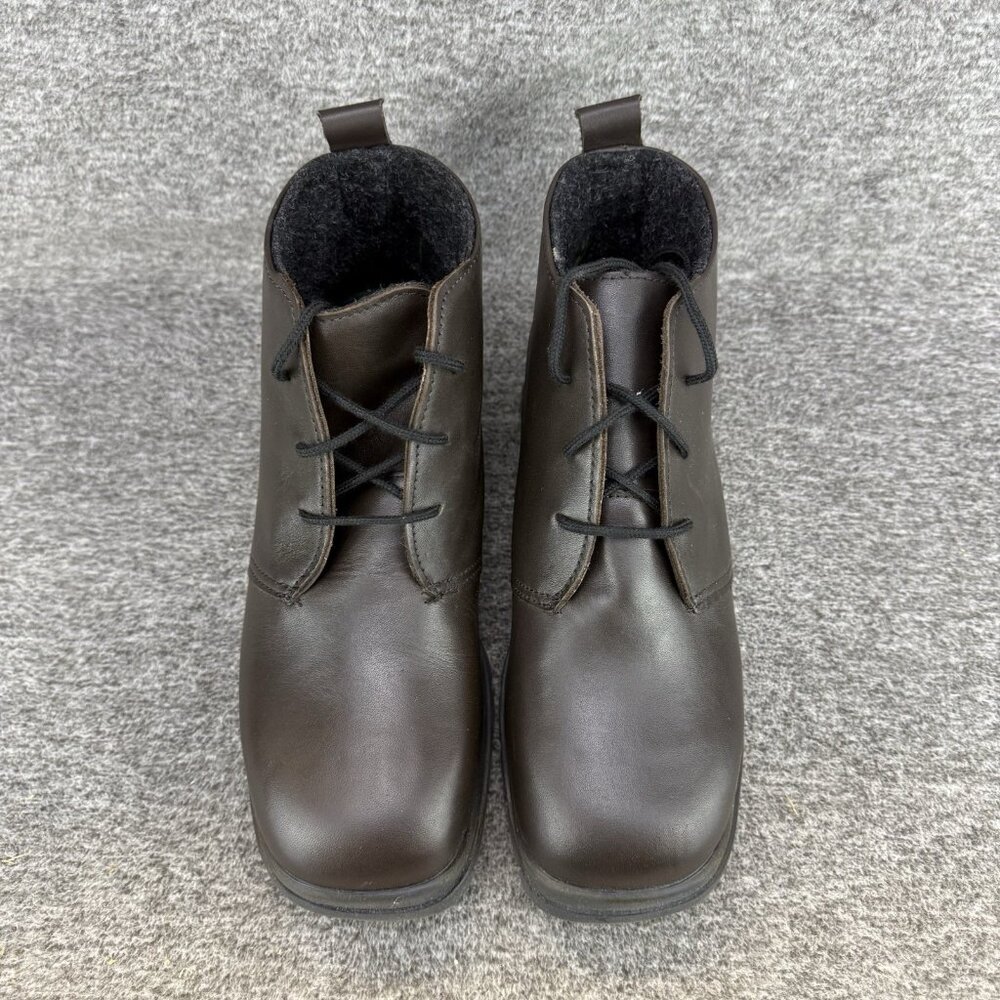 ✅Womens 7.5M Wanderlust Sudbury Chukka Boots Waterproof Brown Aqua Canada Insole - Picture 8 of 13